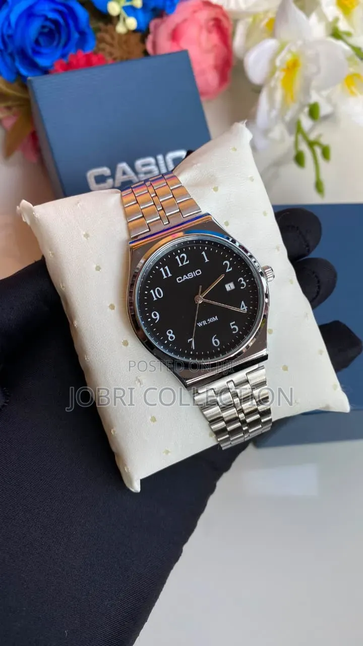 Casio MTP-B145D Stainless Steel Watch