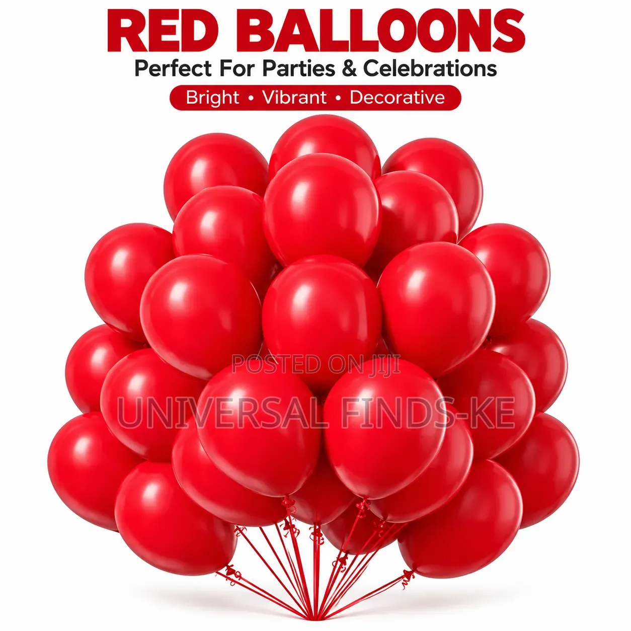 Decorative Balloons – Bright Color Latex Balloons for Birthday