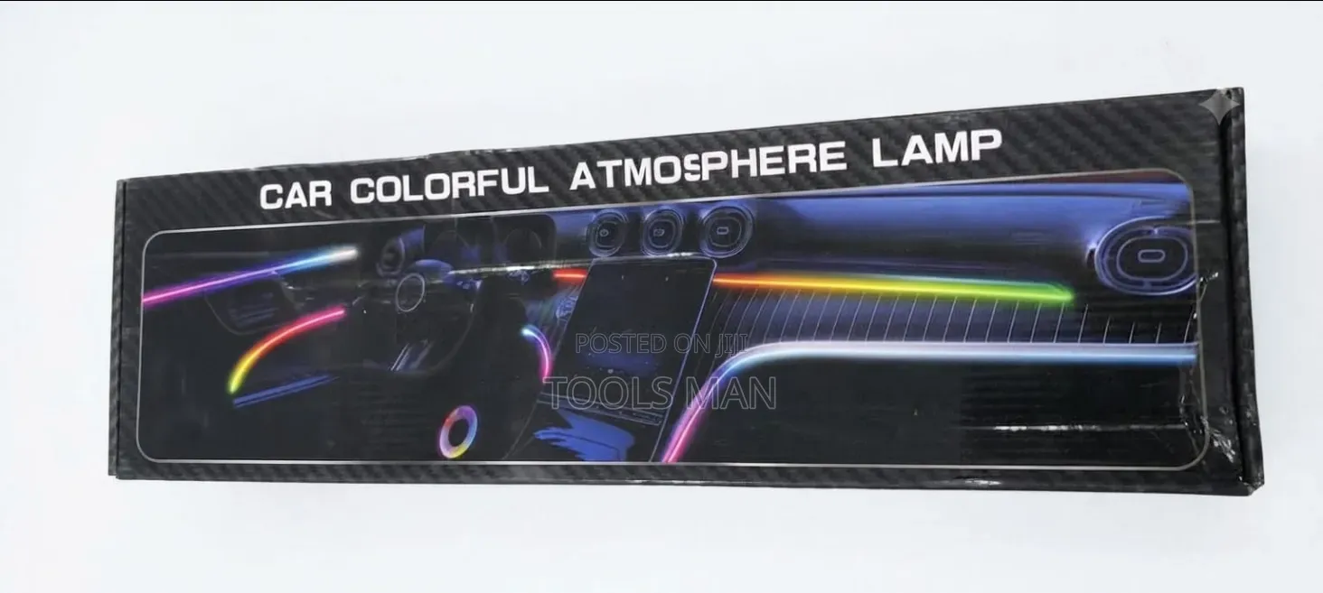 Car Colorful Atmosphere Lamp Ambient Lighting Kit.