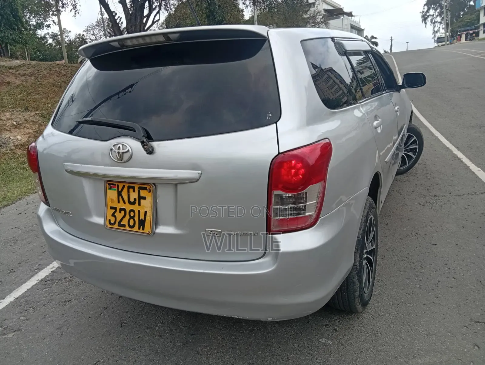 Toyota Corolla Fielder 2008 Silver