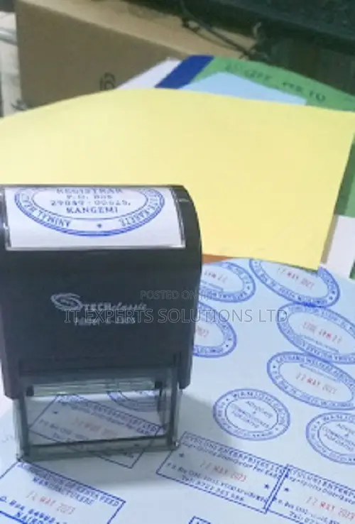 Company Rubber Stamp