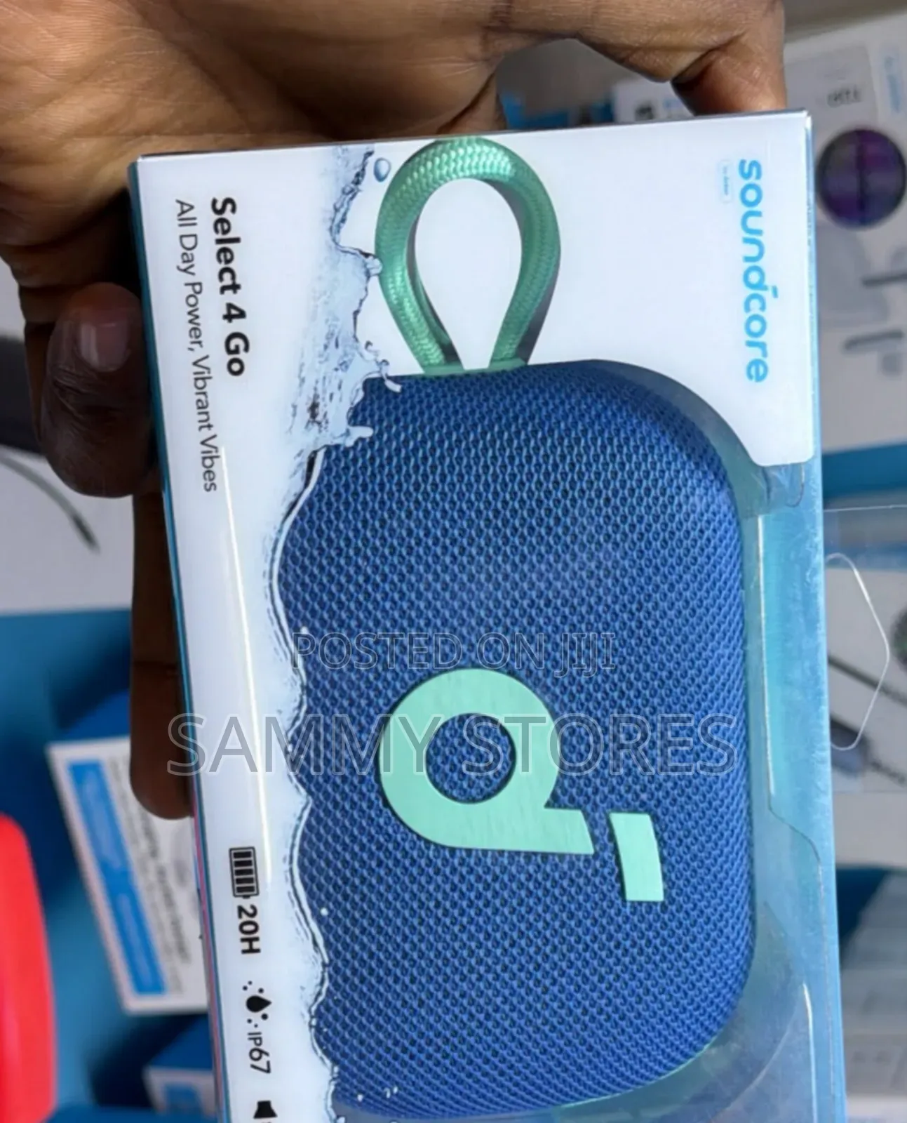 Soundcore Select 4 Go 20-Hour Battery Bluetooth Speaker