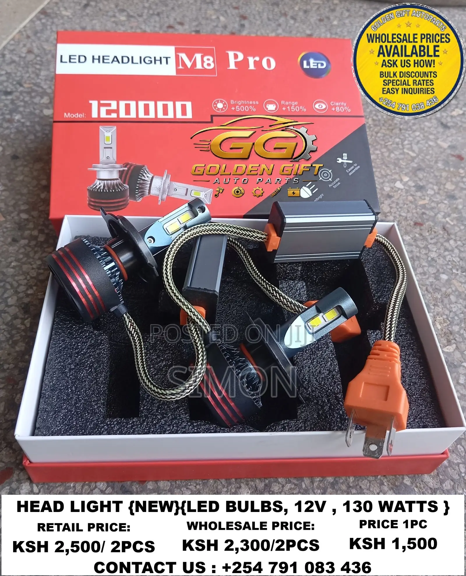 Head Light (New) LED Bulbs