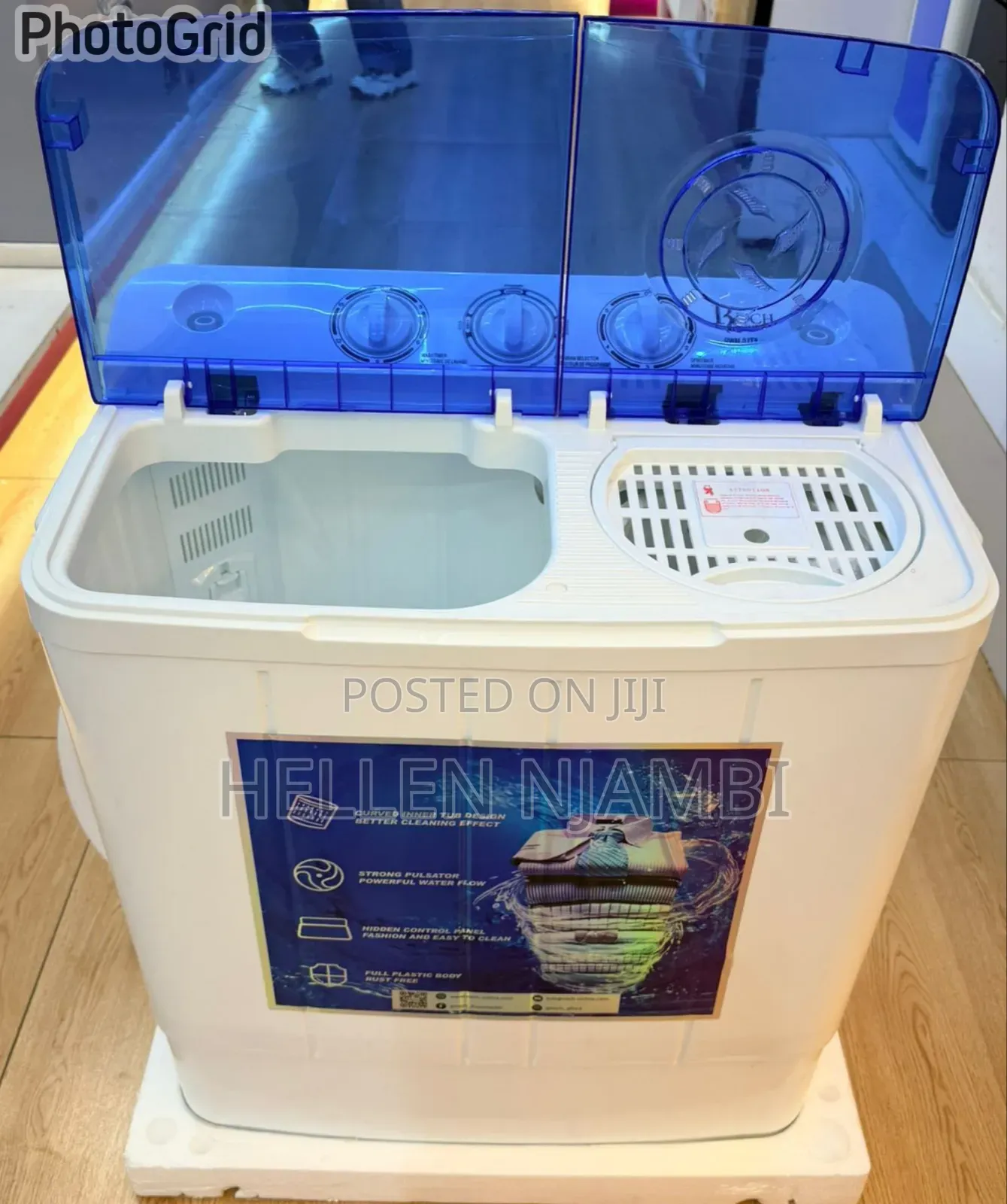 Roch 7.5 KGS Top Load Twin Tub Washing Machine