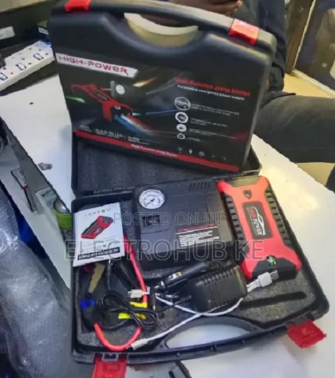 99800mAh High Power Car Jump Starter Power Bank Multifunctional Kit