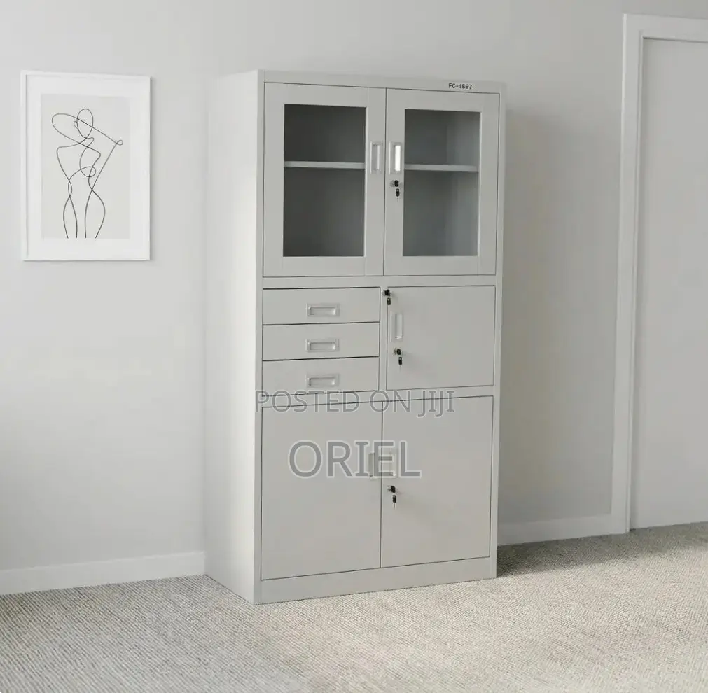 Modern Office Cabinet With Safe : Office Steel Filing Cabinet