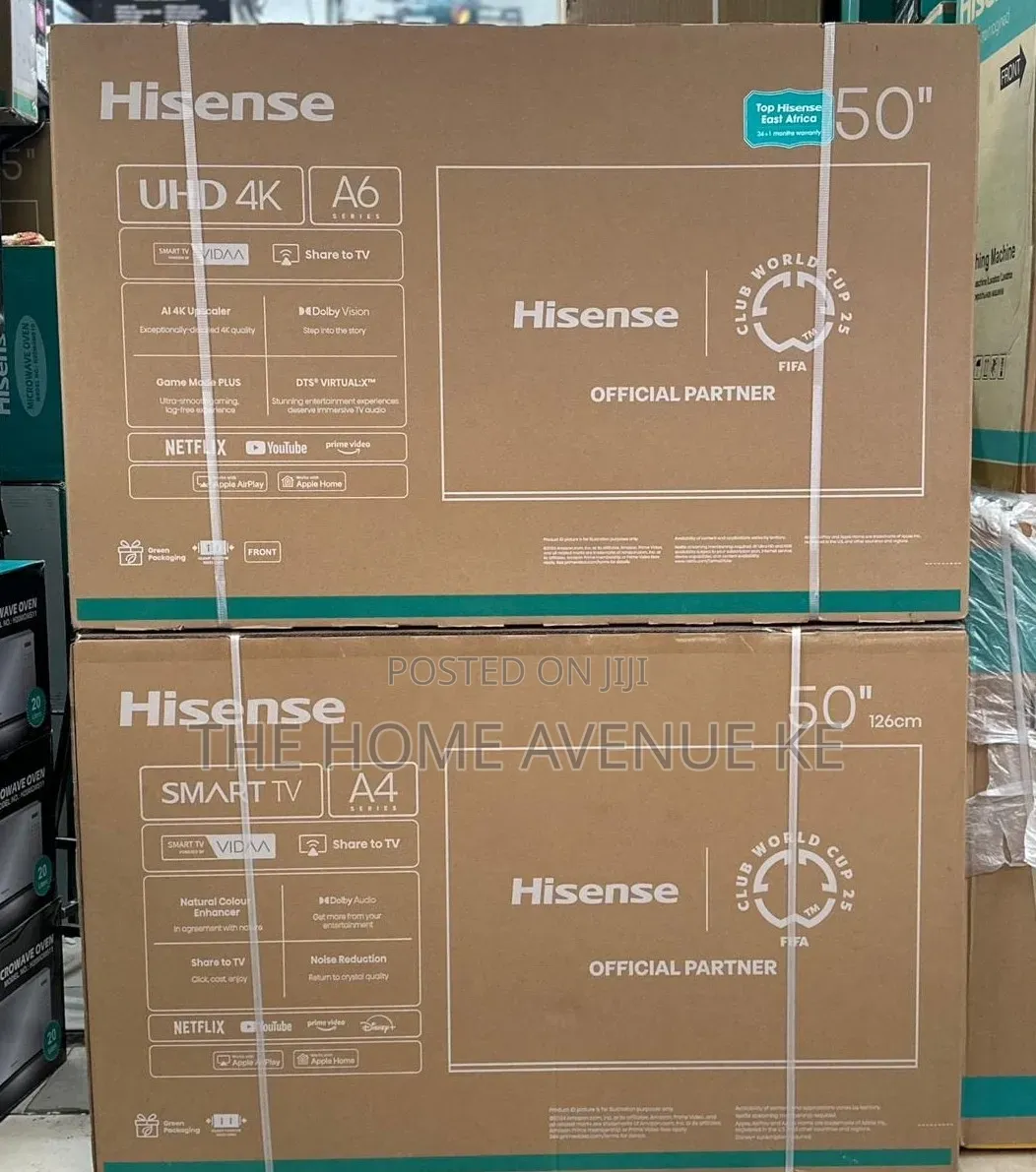 Hisense TV 50 Inch A6 Series