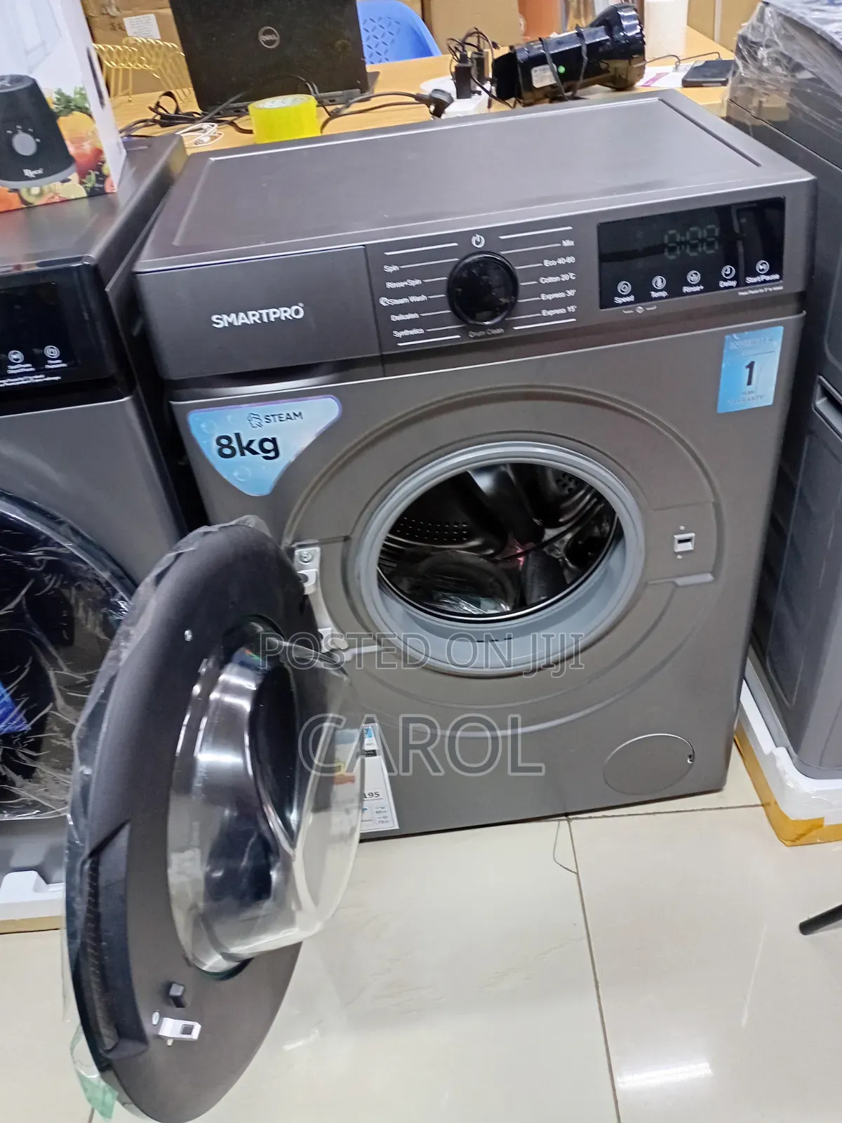 Smartpro 8kgs Front Load Washing Machine