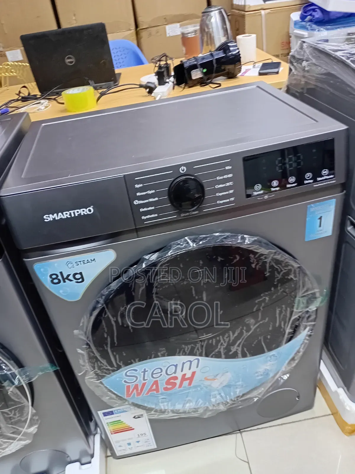 Smartpro 8kgs Front Load Washing Machine