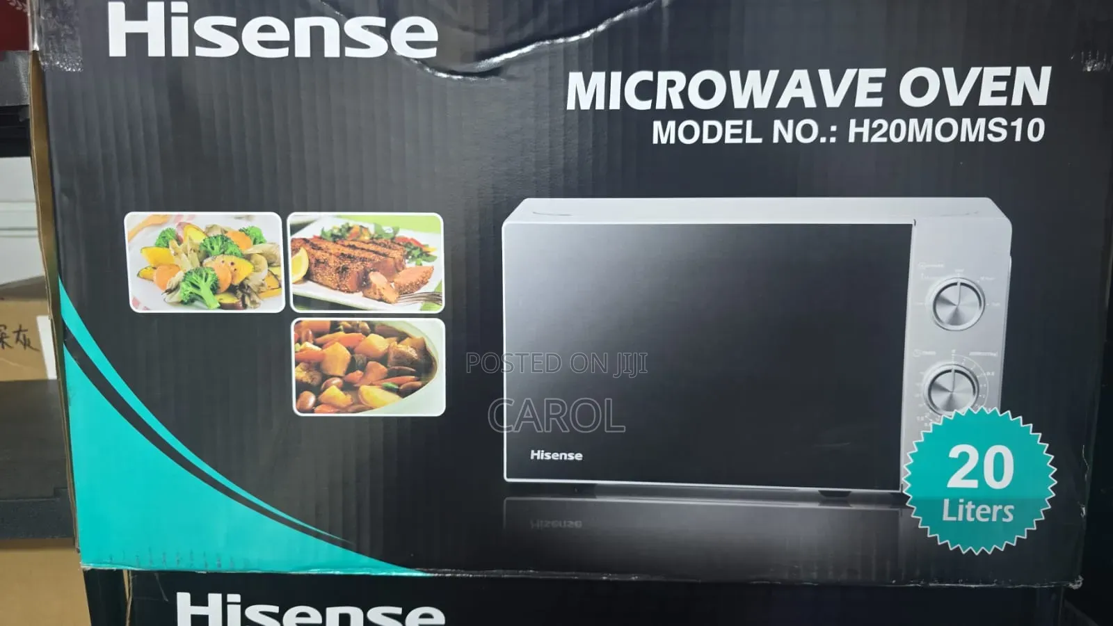 20l Hisense Manual/Knobs Microwaves