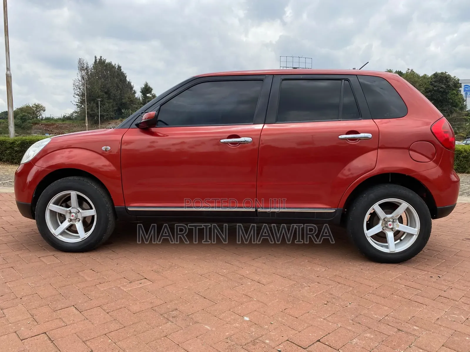 Mazda Verisa 2008 Orange