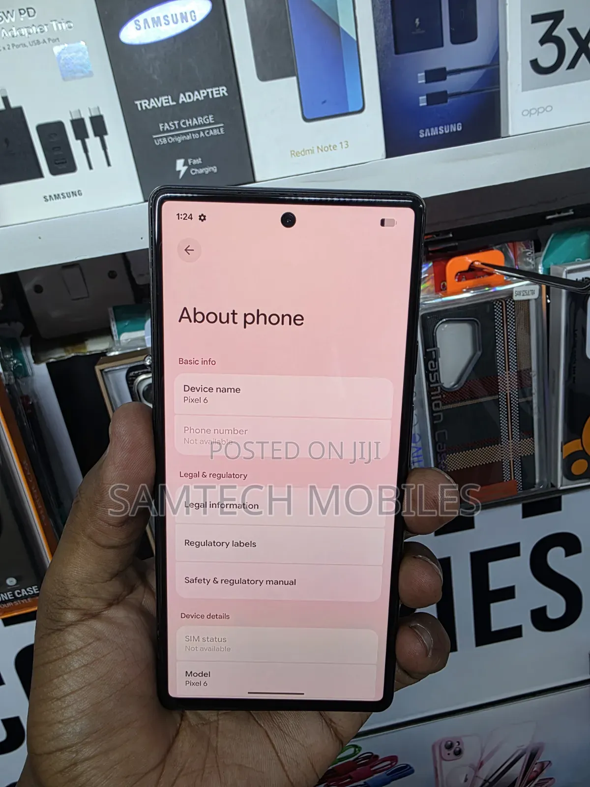 Google Pixel 6 128 GB Gray