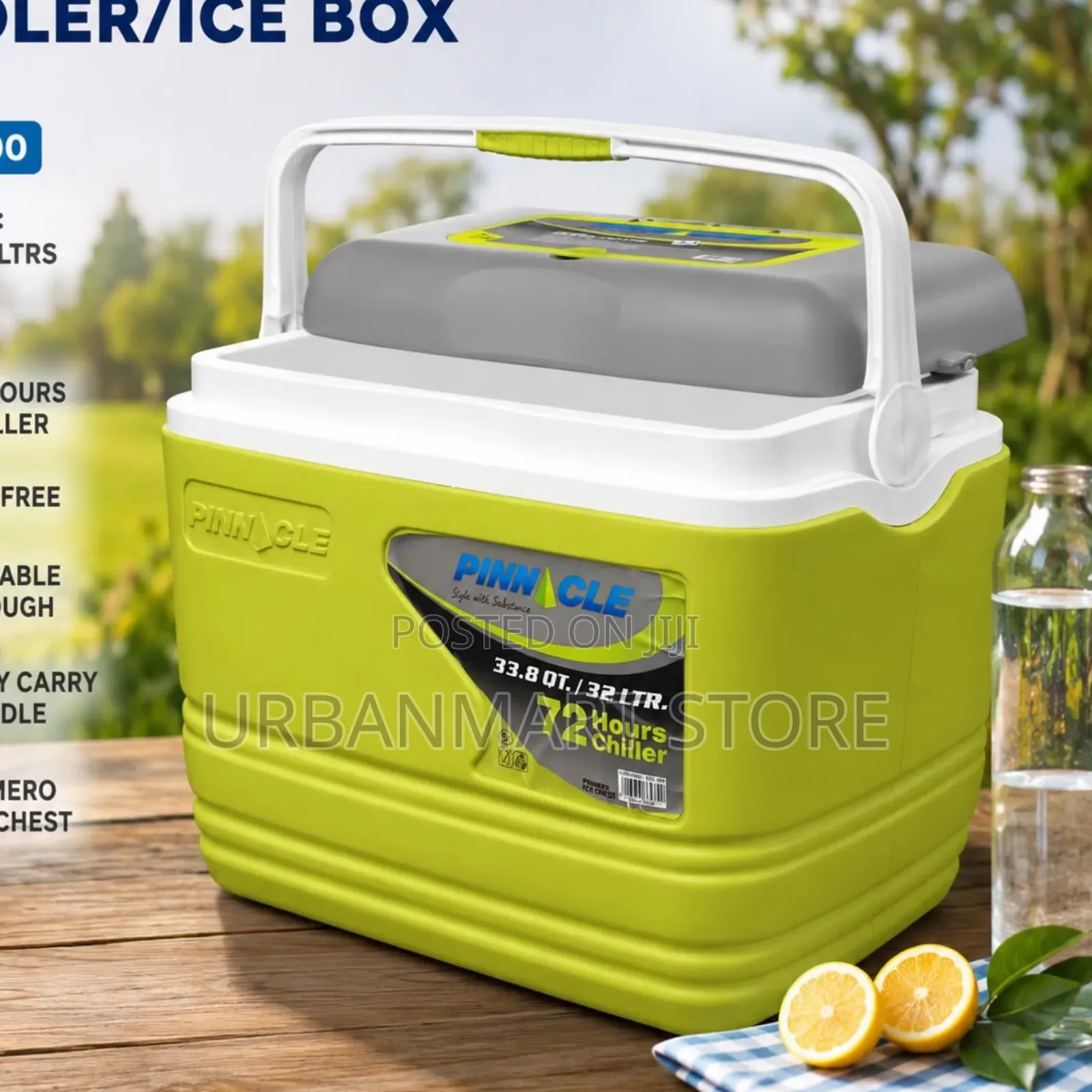Pinnacle 32 Litres Heavy Duty Cooler Box