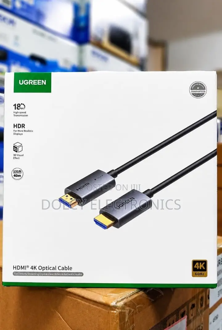 Ugreen Hd178 Hdmi Fibre Optical Cable Male to Male