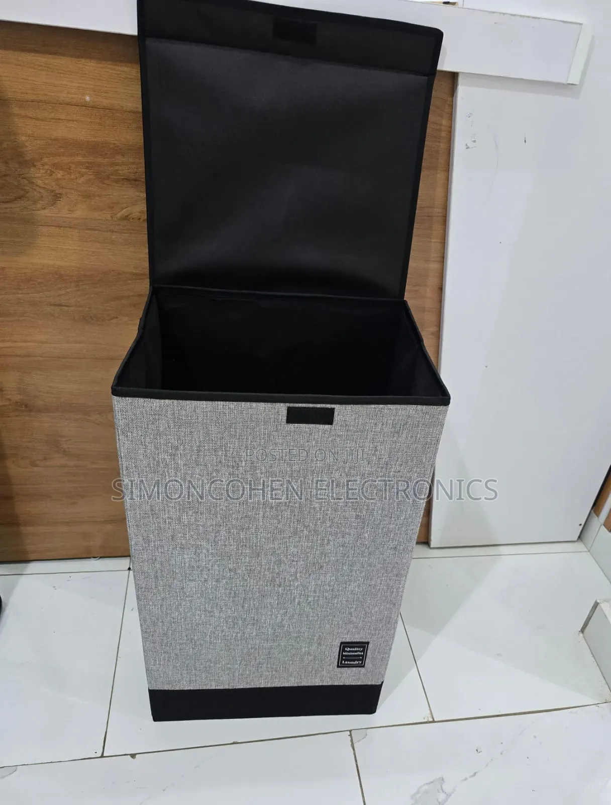 Laundry Hamper Basket With Lid