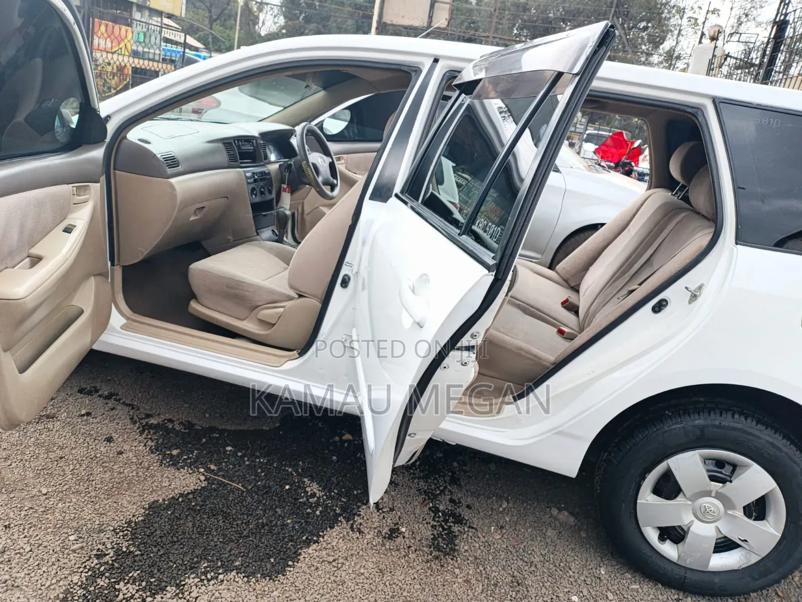 Toyota Corolla Fielder 2004 White