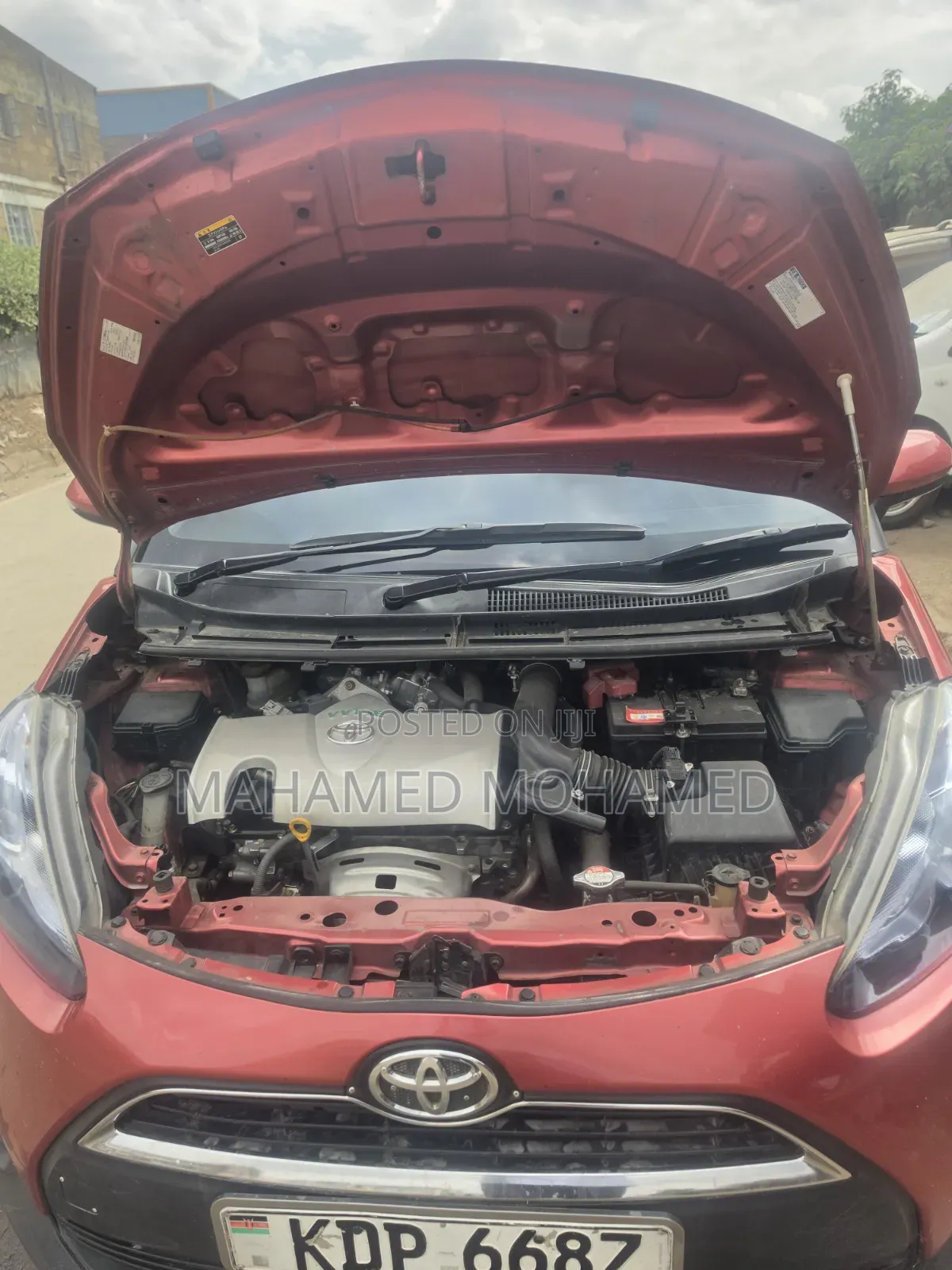 Toyota Sienta 2017 Pink