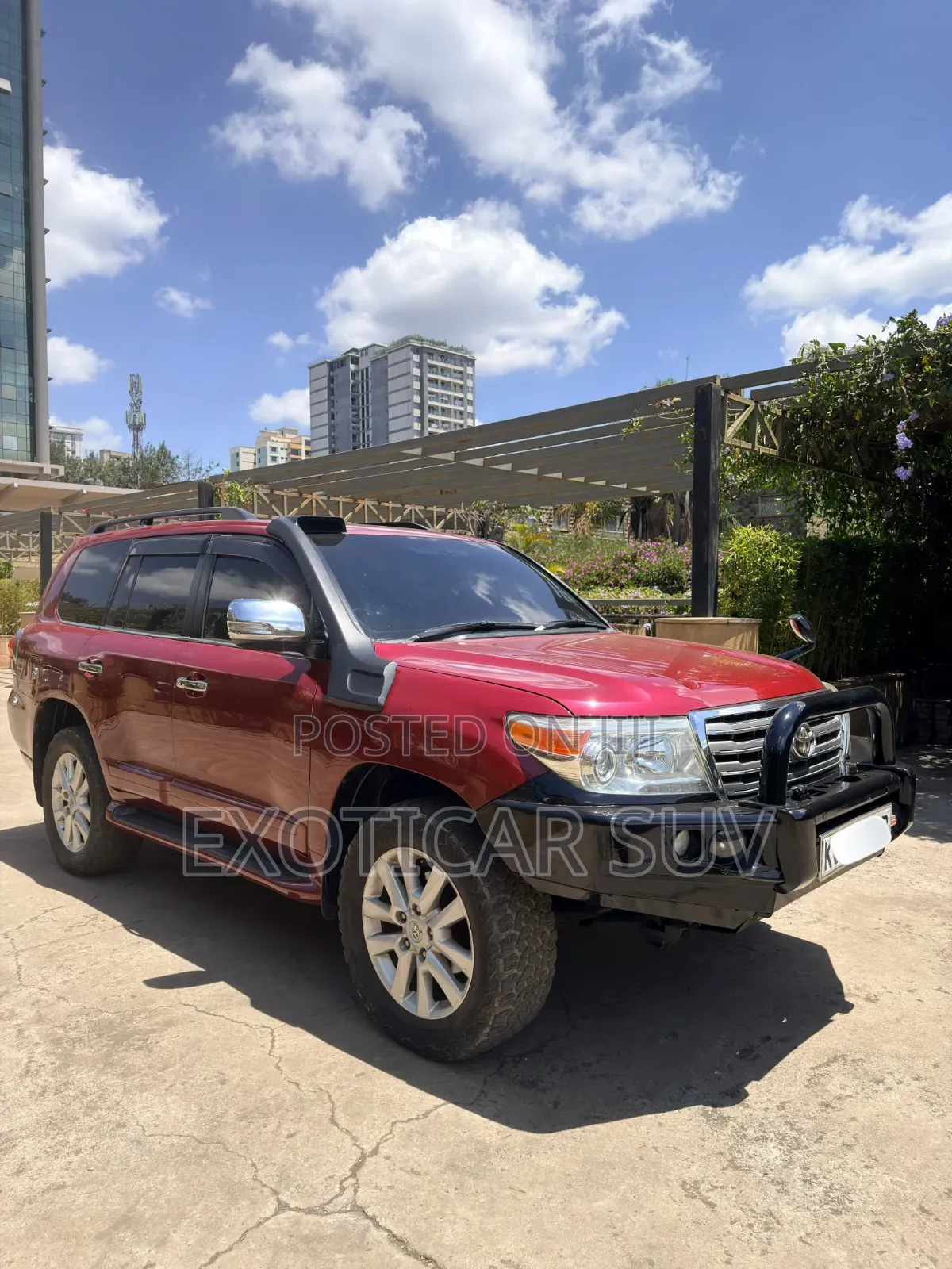 Toyota Land Cruiser 4.6 V8 ZX 2013 Red