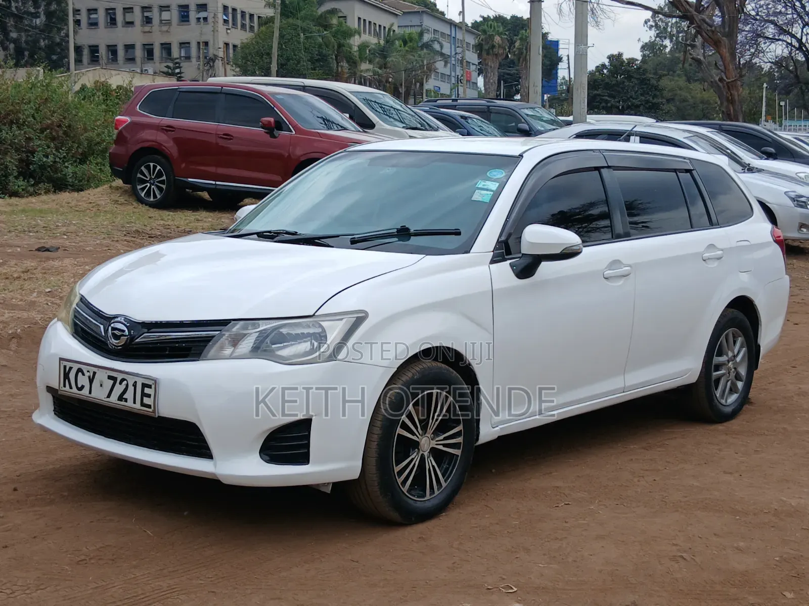 Toyota Corolla Fielder 1.5 Petrol FWD 2013 White