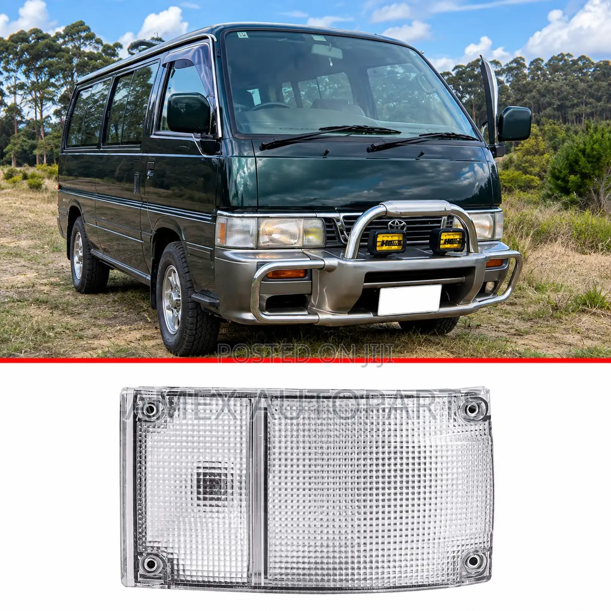 Corner Lamp Nissan E24 Urvan Clear