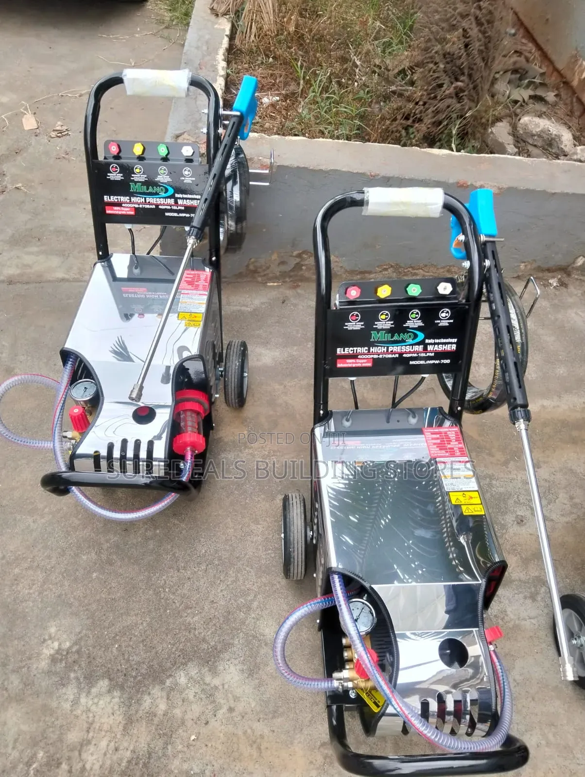 Milano Italia MPW700 Electric High Pressure Washer