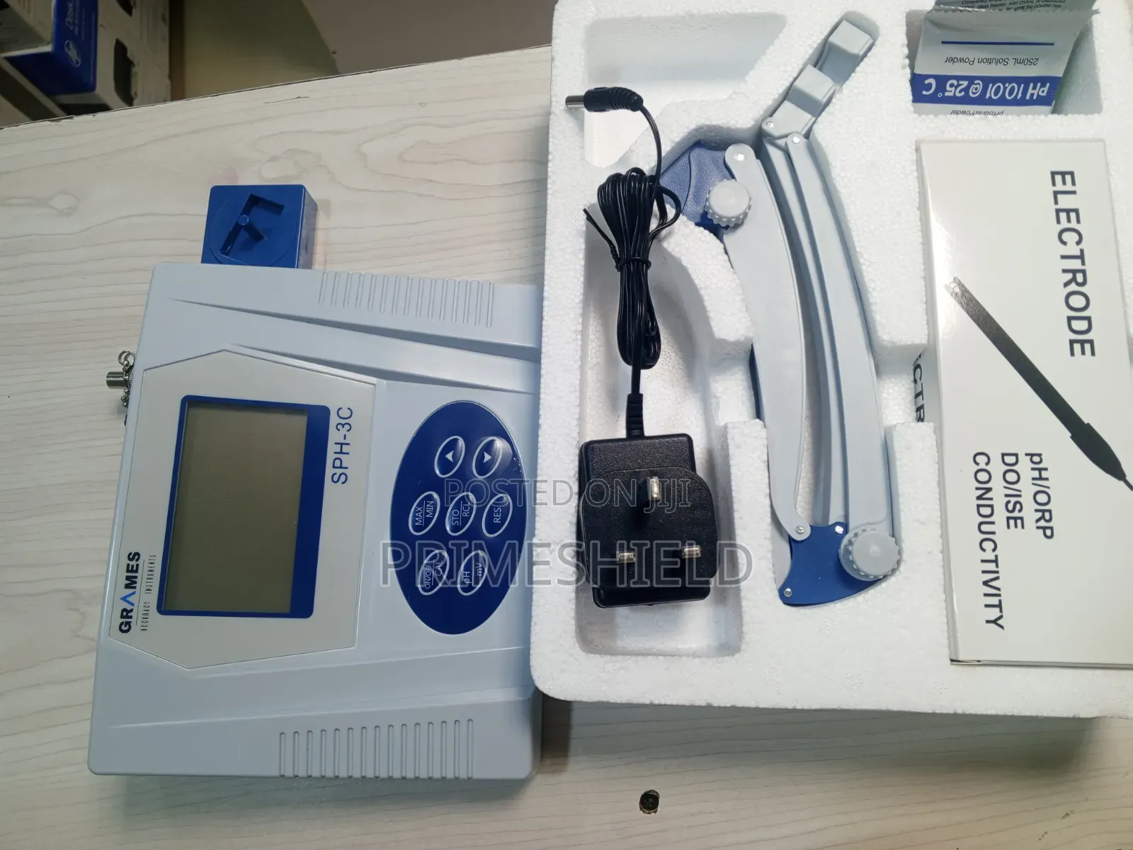 GRAMES SPH-3C Digital pH Meter – Laboratory Food Processing