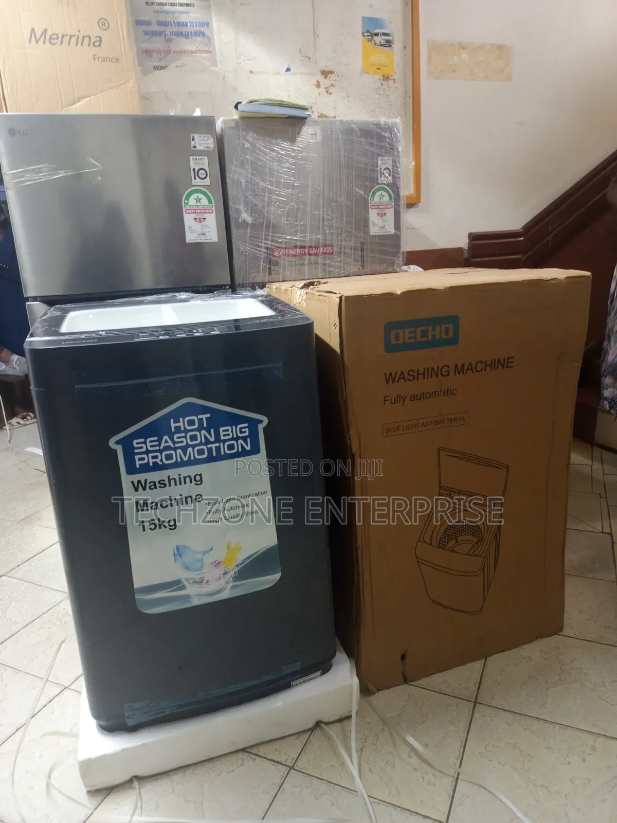 DECHO 15Kg Fully Automated Top Loader Washing 