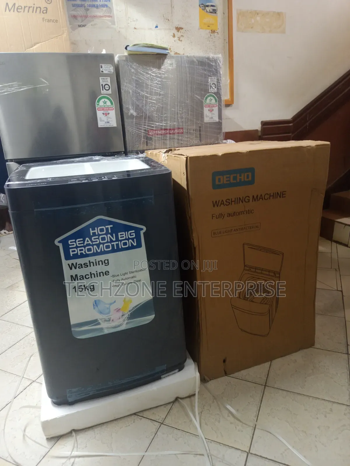 DECHO 15Kg Fully Automated Top Loader Washing 