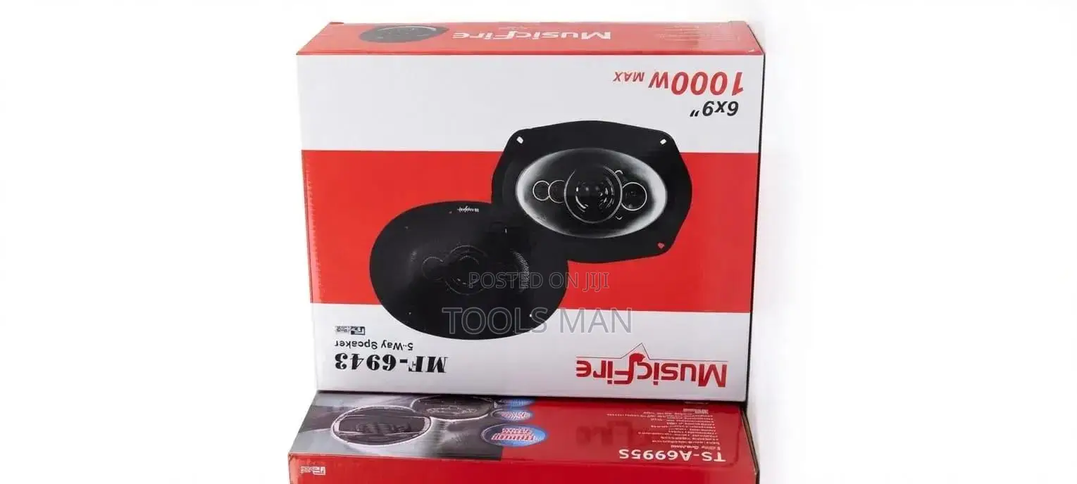 Car Speakers MusicFire 1000W 6x9 Inch MF-6943.