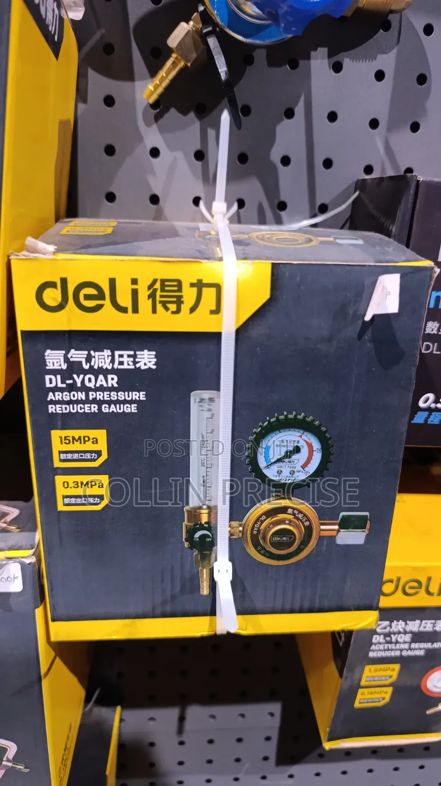 Argon Pressure Reducer Gauge