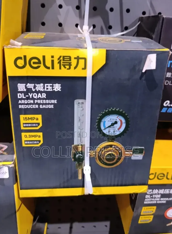 Argon Pressure Reducer Gauge