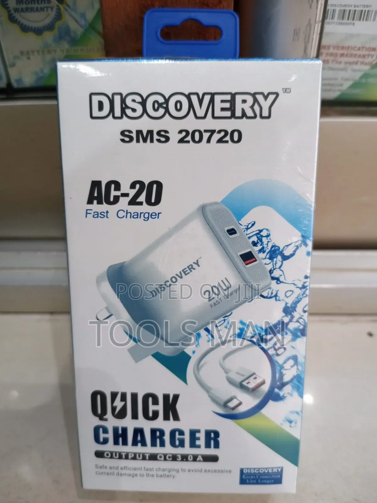 Discovery Fast Charger AC-20 20w.