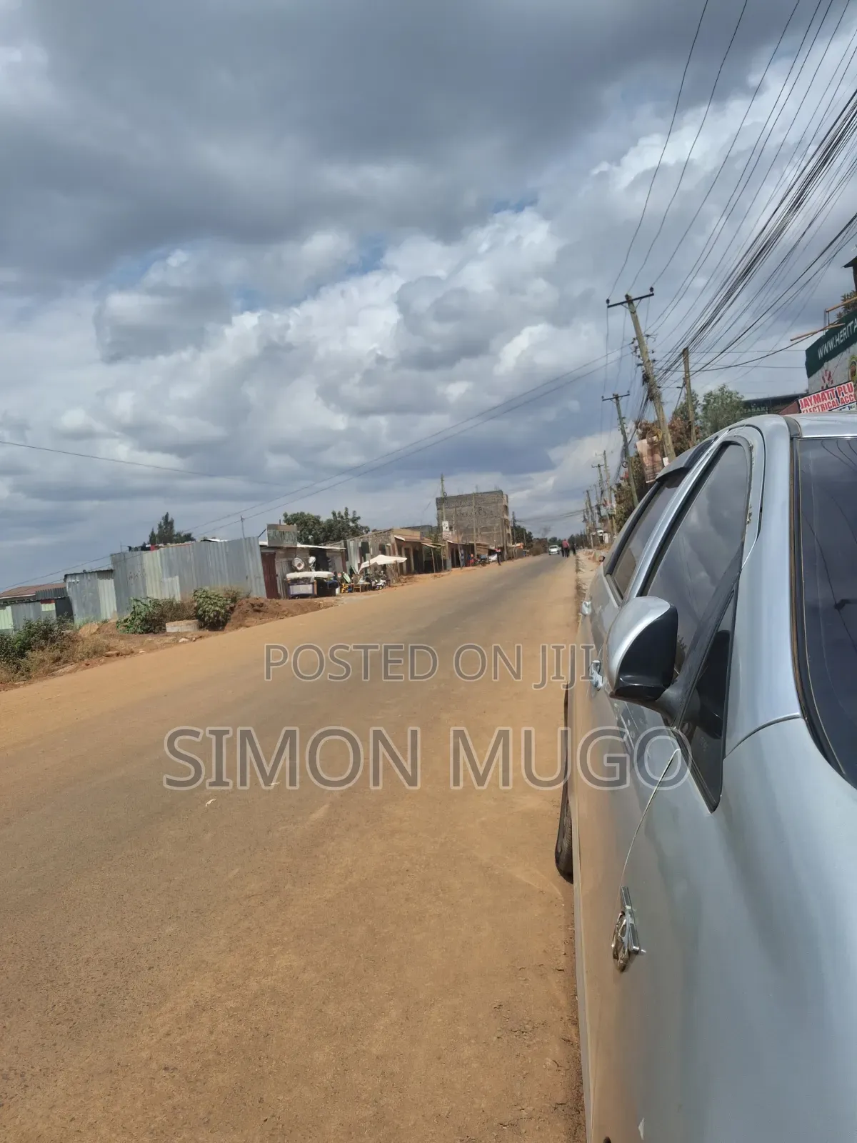 Ruiru Commercial 1/8ac 2nd Row From Tarmac Road Near Rainbow Hotel
