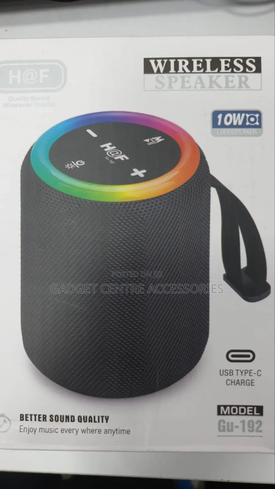 H at F 10w GU-192 Wireless Speaker