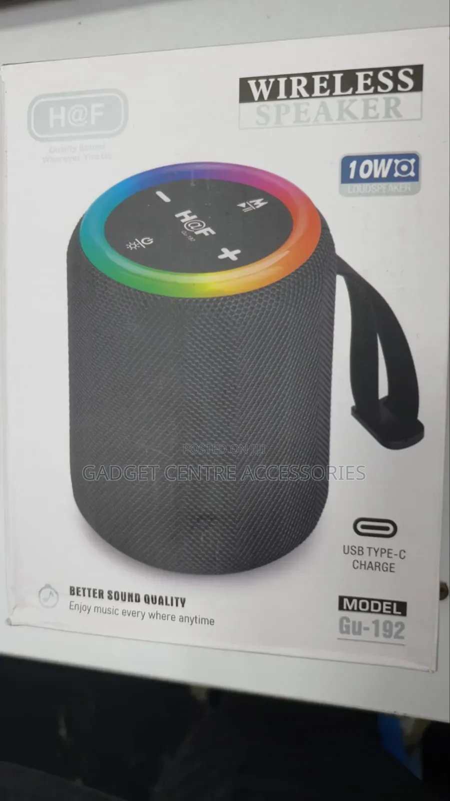 H at F 10w GU-192 Wireless Speaker