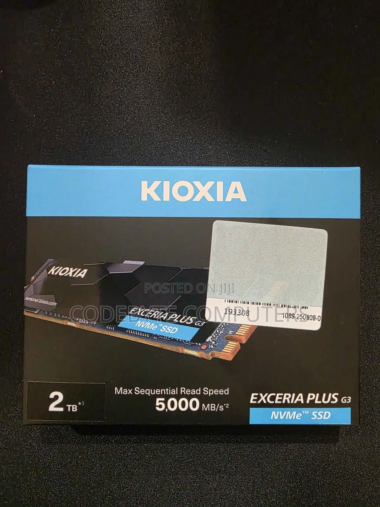 Kioxia Exceria Plus G3 Internal SSD M.2 Pcie Gen 4*4 Nvme 2280 - 2tb