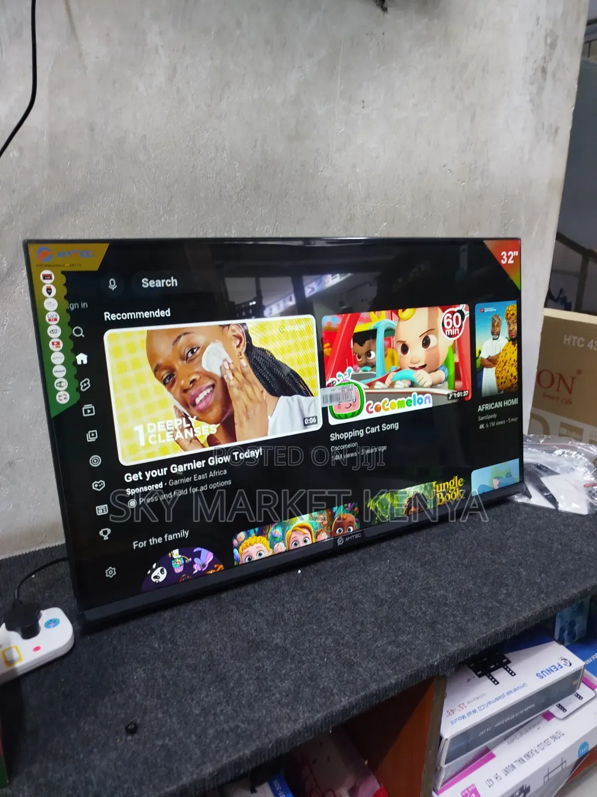 Amtec 32 Inch Smart TV AC-Dc