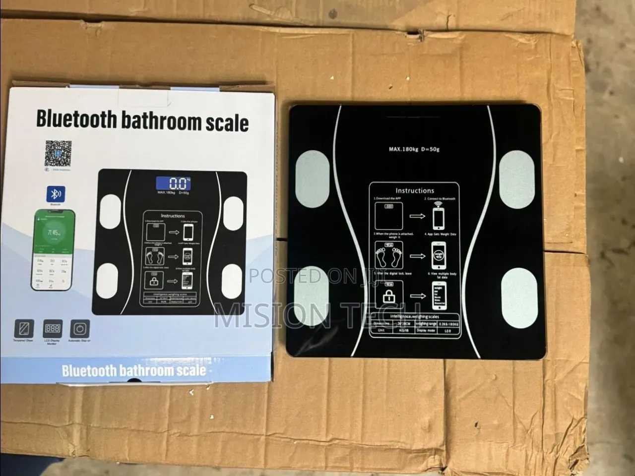 Brand New Digital 180kgs BMI Body Weighing Scale