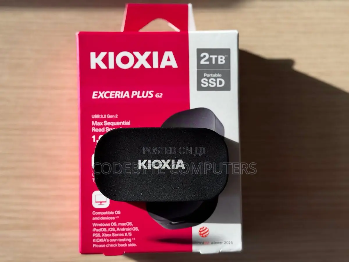 Kioxia Portable External SSD 2tb