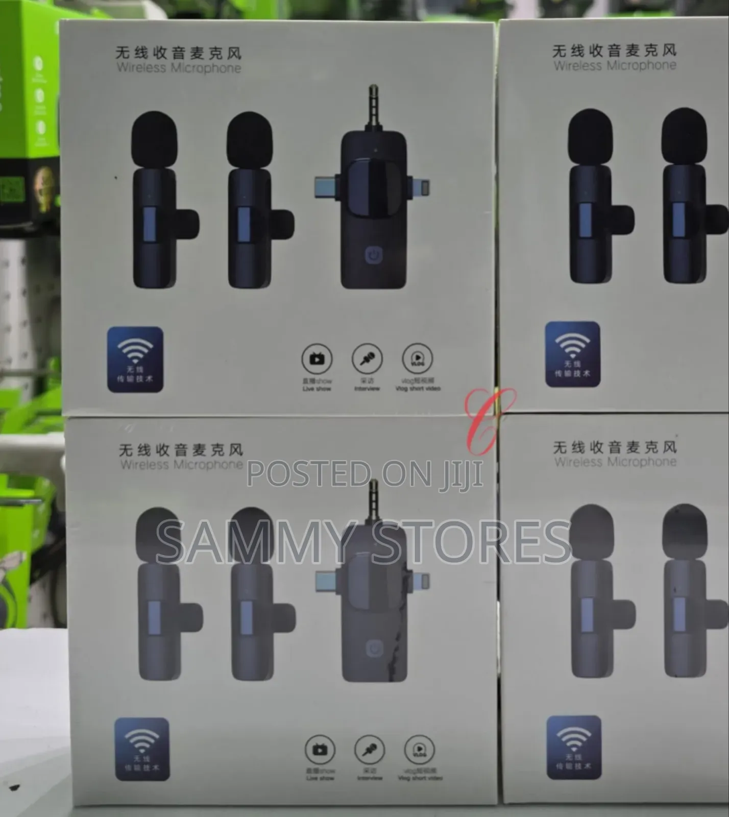 Dual Wireless Lavalier Microphone