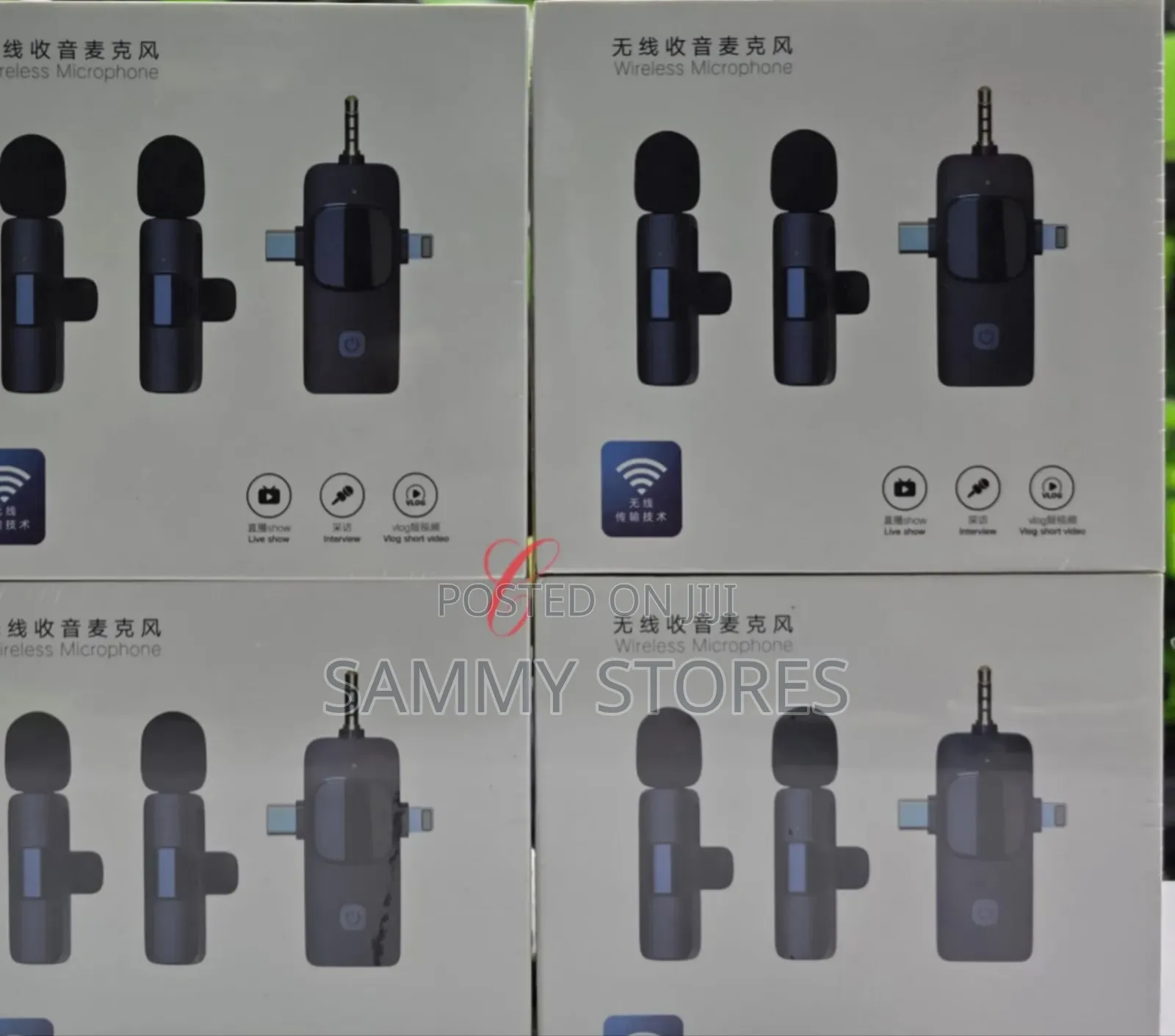 Dual Noise-Cancelling Wireless Mic