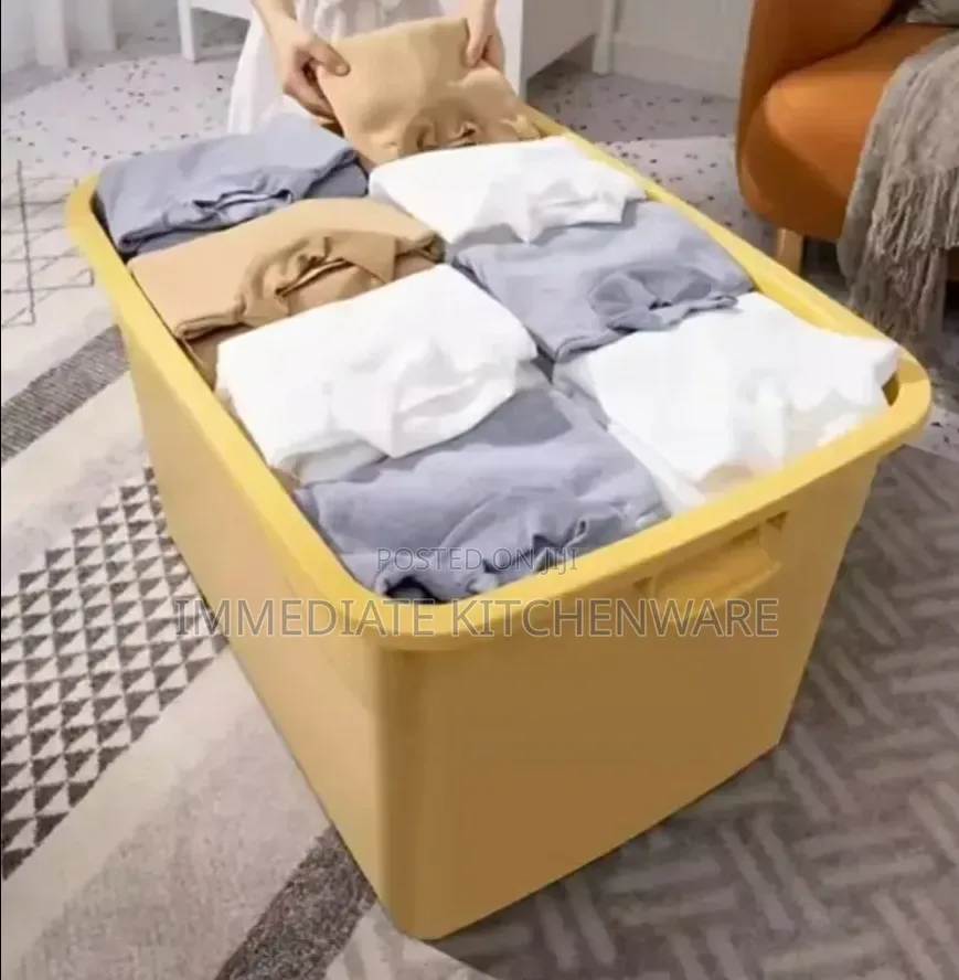Stackable Storage Box With Wheels