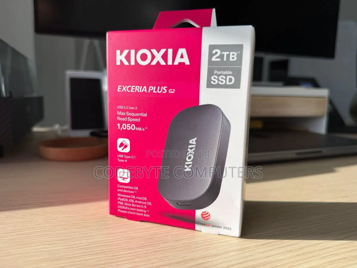 Kioxia Exceria Plus G2 Portable SSD - 2TB