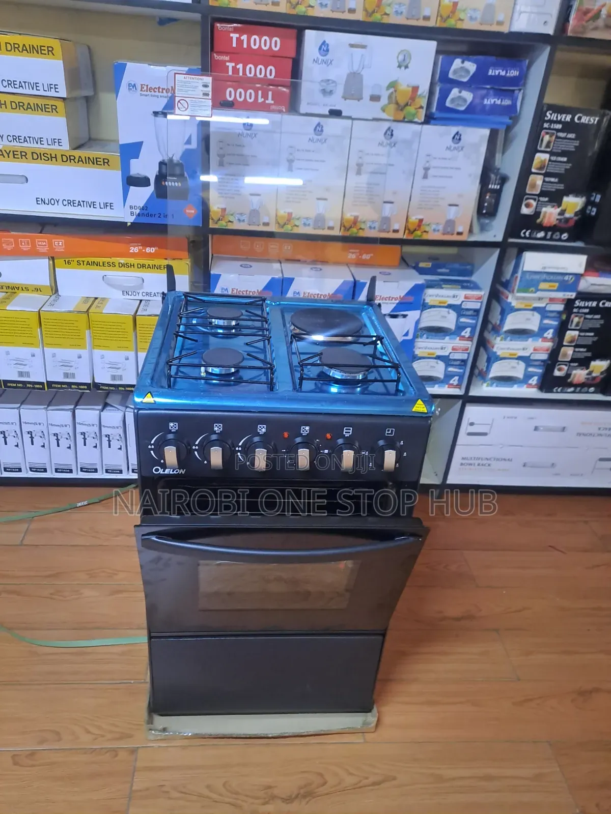 OLELON 3+1 GAS COOKER Standing Cooker
