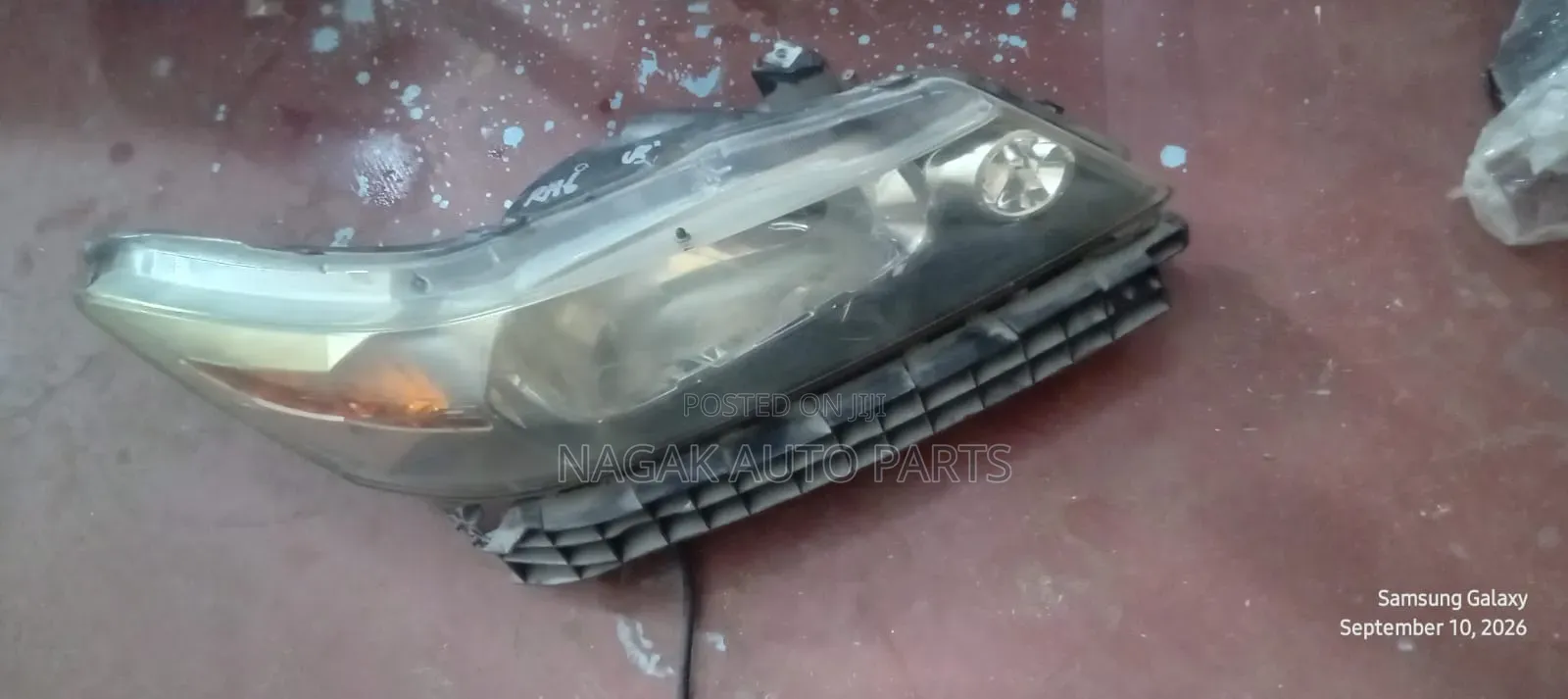 Honda Stream 2012 Headlight Non Xenon Black Shade