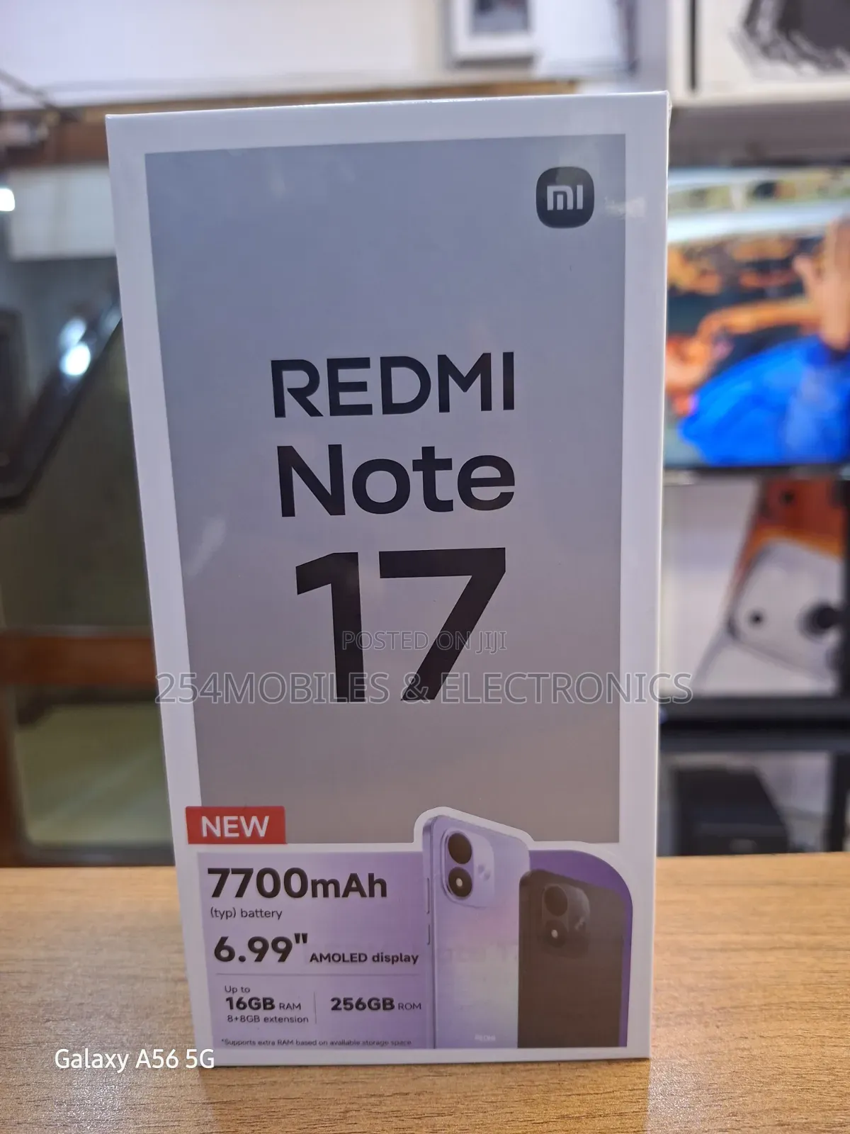 New Xiaomi Redmi Note 17 256 GB Black