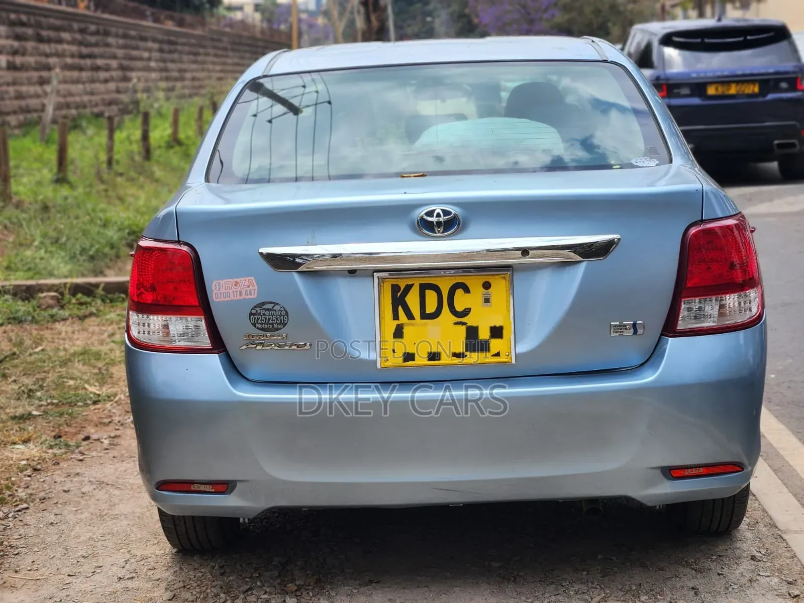 Toyota Axio 2014 Blue