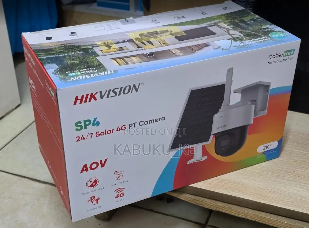 Hikvision 4g Solar Camera