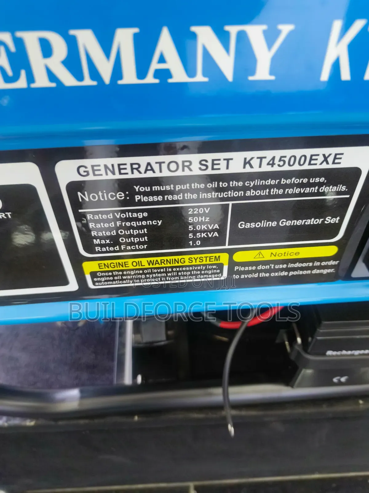 Kato Germany KT4500EXE 5 KVA Generator