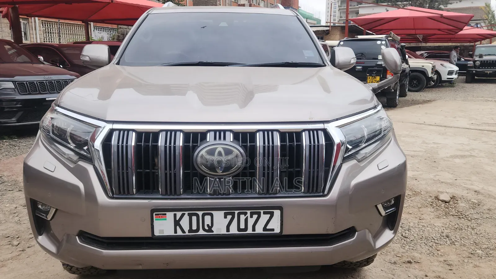 Toyota Land Cruiser Prado 2.8 2017 Brown